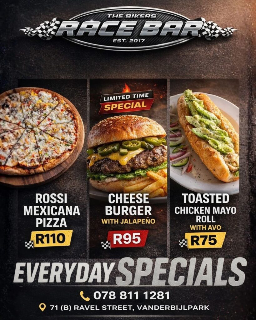 The Rossis Sports Bar Everyday Specials